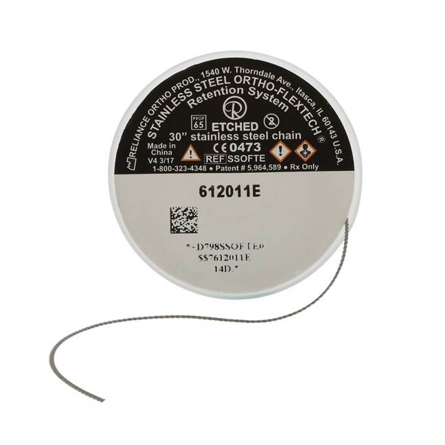 Stainless Steel Ortho-FlexTech Non-Etched
