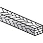 8-Strand Stainless Steel Natural Archform 16x22 Upper