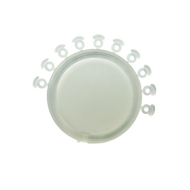 Elastomeric Ligature with Guard - Silver