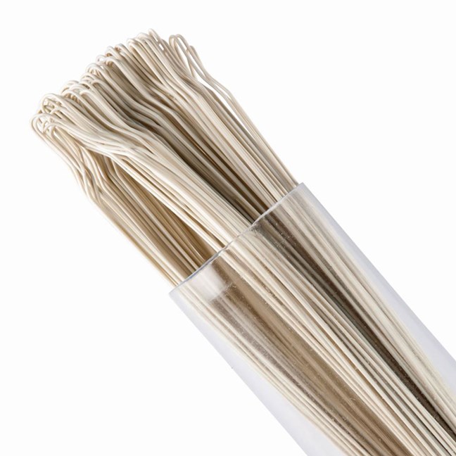 Ligature Ties Long S/S Tooth Coloured