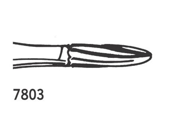 Bur TC Ortho Debonding FG 12 Blade 7803