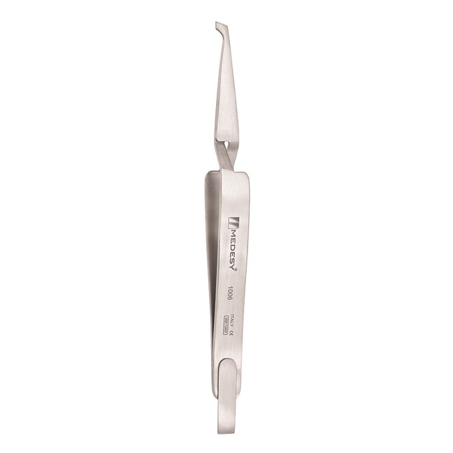Bracket Tweezer with Positioning Blade