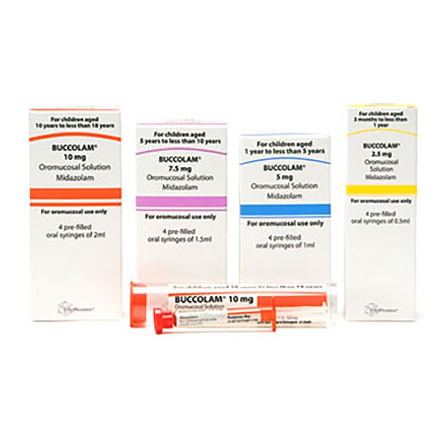Buccolam 2.5mg oromucosal solution