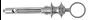 Self-Aspirating Cartridge Syringe Breech Loading 2.2ml