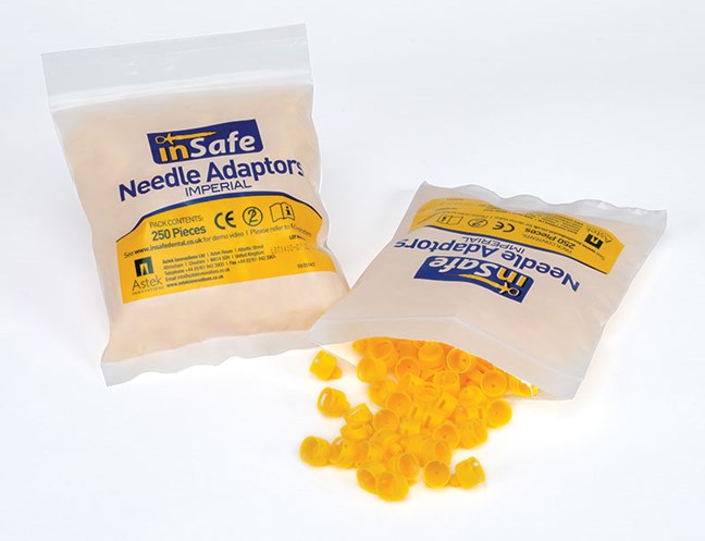 inSafe Accessories Needle Adaptors, Imperial - Yellow