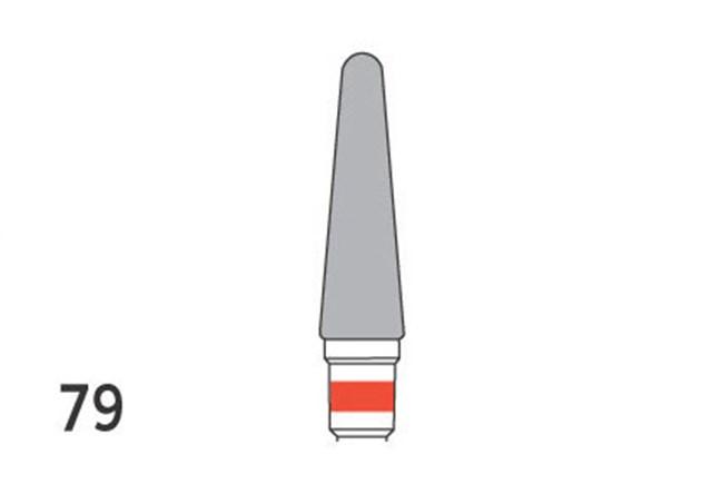 Acrylic Trimmers - Tungsten Carbide Cross Cut Fine HP 79 40