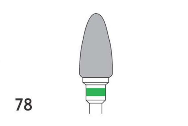 Acrylic Trimmers - Tungsten Carbide Cross Cut Coarse HP 78 60