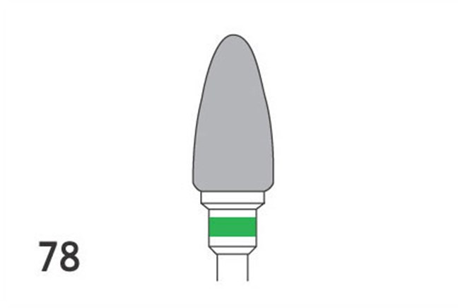 Acrylic Trimmers - Tungsten Carbide Plain Cut Coarse HP 78 060