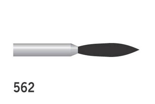 Diamond Burs Flame FG 562 Ultra Fine