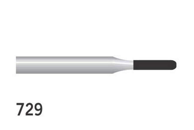 Diamond Burs Cylindrical Domed FG 729 Medium