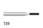 Diamond Burs Cylindrical Domed FG 729 Medium