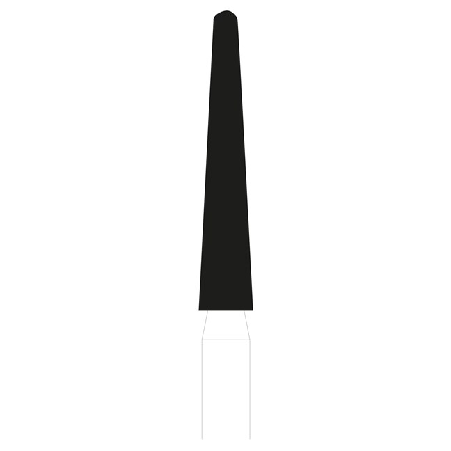 Jet Diamond Round End Taper FG 850 Coarse 018