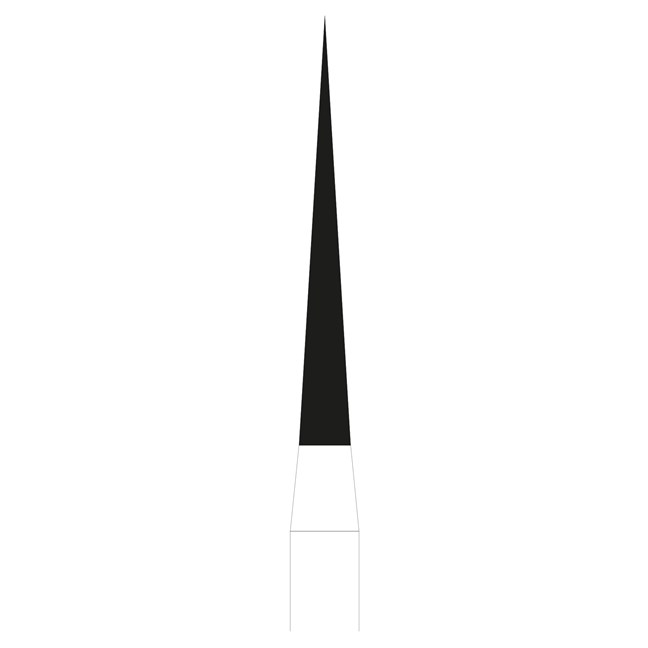 Jet Diamond Pointed Cone FG 859 Coarse 012