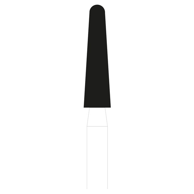 Jet Diamond Round End Taper FG 856 SC 021