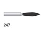 Diamond Burs Flame RA 247 Medium