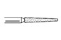 Two Striper Burs Flat End Taper FG 700.9 Coarse