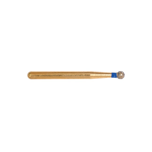 Gold Diamond Burs Round FG Medium 001/016