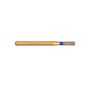 Gold Diamond Burs Cylinder FG Medium 109/012