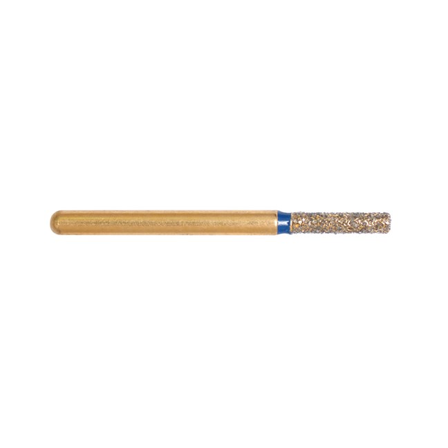 Gold Diamond Burs Cylinder FG Medium 110/014