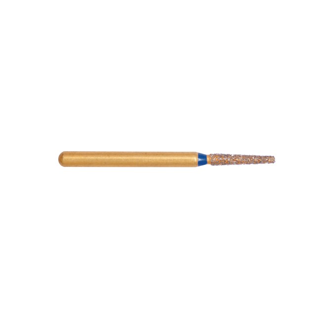 Gold Diamond Burs Flat End Taper FG Medium 171/012