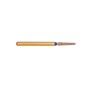 Gold Diamond Burs Flat End Taper FG Medium 171/012