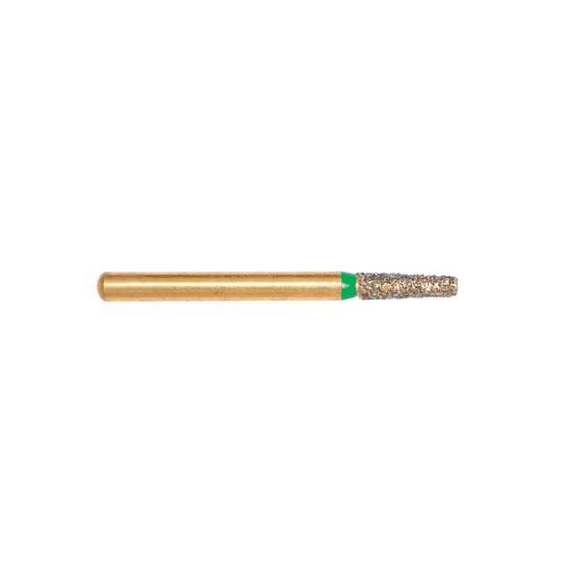 Gold Diamond Burs Flat End Taper FG Coarse 171/015