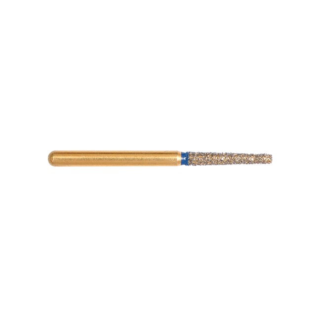 Gold Diamond Burs Flat End Taper FG Medium 172/014