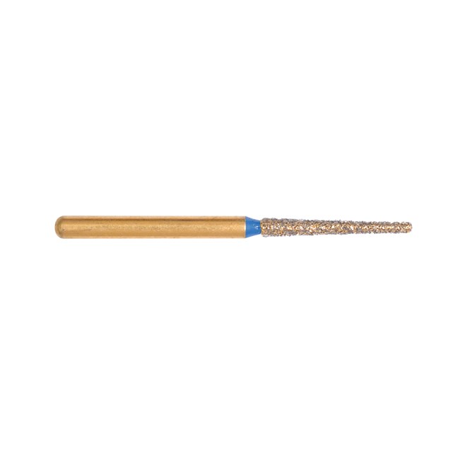 Gold Diamond Burs Flat End Taper FG Medium 173/014