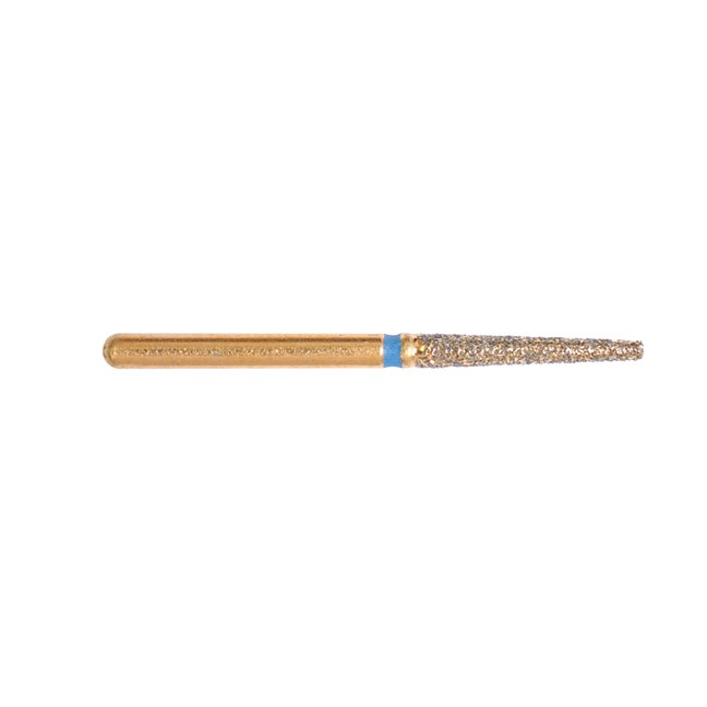 Gold Diamond Burs Flat End Taper FG Medium 173/016