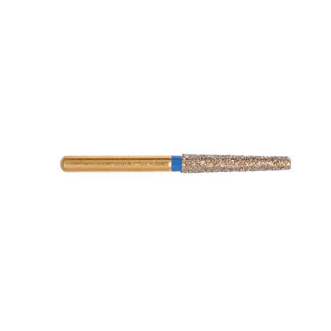 Gold Diamond Burs Flat End Taper FG Medium 173/018