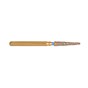 Gold Diamond Burs Round End Taper FG Medium 198/017