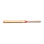 Gold Diamond Burs Pointed Cylinder FG Fine 130/012