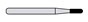 Tungsten Carbide Burs Crown Separator Long FG C4AKL 012
