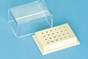 Plastic Bur Stand with Lid 24 Holes Grey - FG