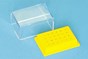 Aluminium Bur Stand 24 Holes Yellow - HP