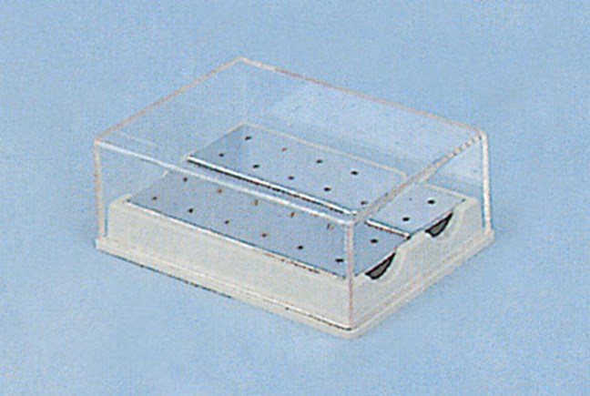 Bur Block with Lid 24 Holes FG/RA