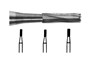 Tungsten Carbide Burs Flat Fissure Plain Cut FG 57 010