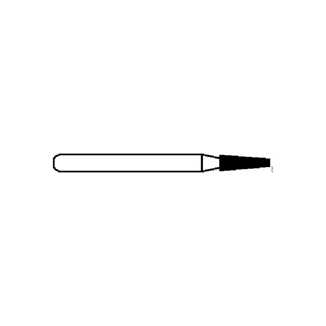 Tungsten Carbide Burs Taper Fissure Finishing FG 4 014