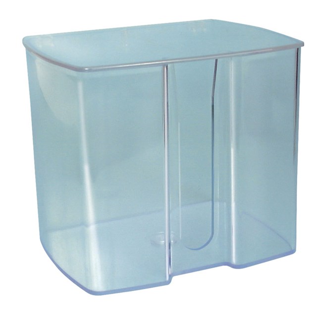 Bib Dispenser for UnoDent Bibs Smoky Transparent