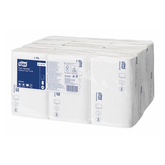 Tork Xpress Multifold Hand Towel White, Universal Z fold (47 10 74)