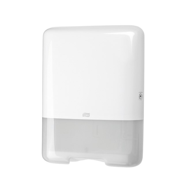 Dispenser - White for Tork Singlefold Hand Towel (CAV210). (553000)