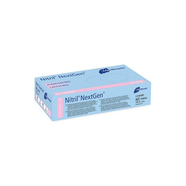Nitril NextGen Nitrile Examination Gloves Blue Extra Large