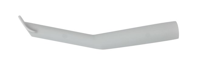 Autoclavable Aspirator Tips 16mm Child - Grey with flange