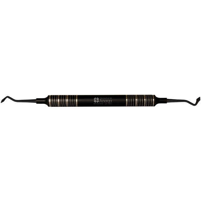 Frahm's Carver 90 Left + Right 8mm handle Titanium Coating Black