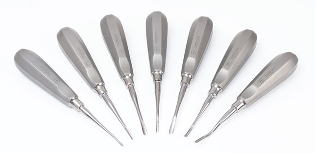 Luxation Instruments - Autoclavable Luxator Kit (Instruments No's 1 to 7)