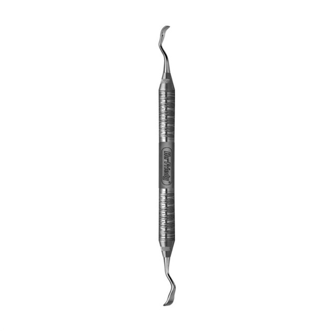 1/3 Buser, Modfied Bone Scraper No 6 Satin Steel Handle