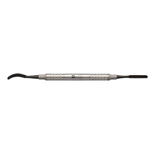 Millers Bone File No. 45 Cross Cut Stainless Steel 02 Handle