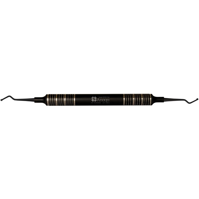 Excavator 129/130 (1.7mm) 9.5mm handle Titanium Coating Black