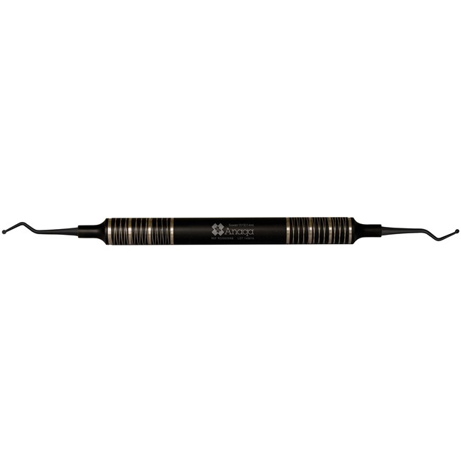 Excavator 131/132 (1.4mm) 9.5mm handle Titanium Coating Black