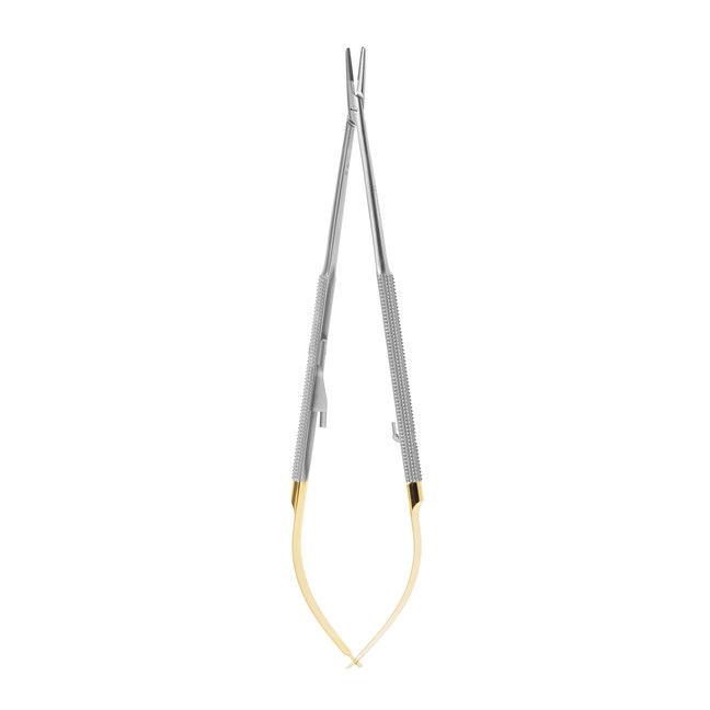 Castroviejo Needle Holder Straight TC 4-0 5-0 6-0 Sutures 180mm Straight TC 4-0 5-0 6-0 Sutures 180mm